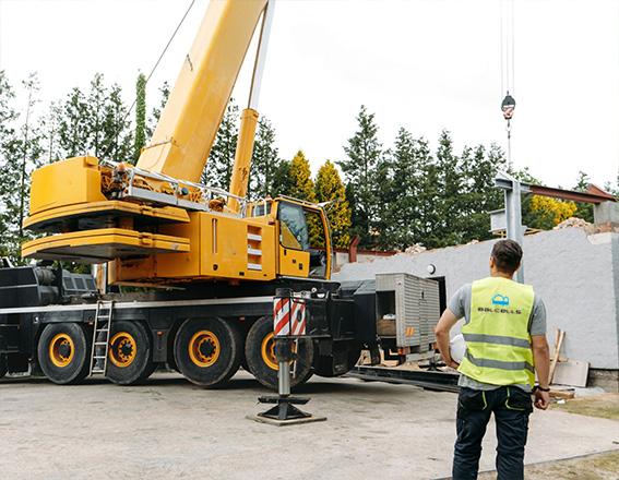 Alquiler de camiones grúa en Barcelona
