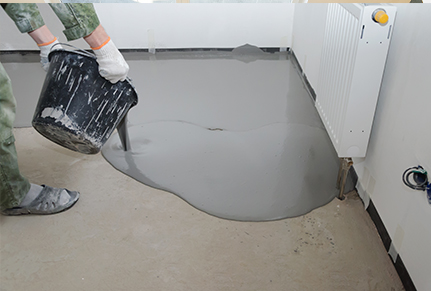 pavimentos de hormigón recrecidos en Barcelona, morteros autonivelantes Barcelona