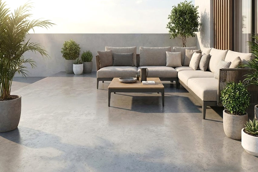 pavimentos de hormigón recrecidos en Barcelona, morteros autonivelantes Barcelona